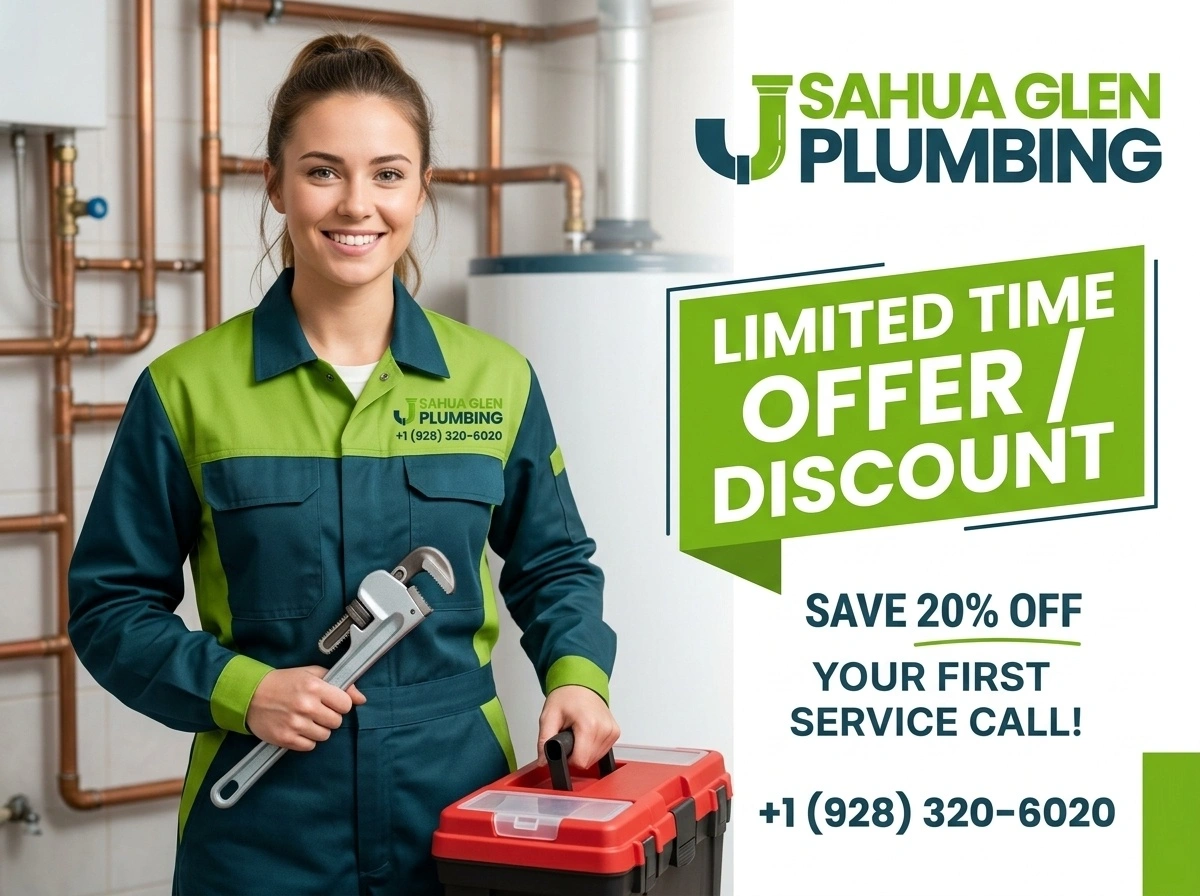 20 Off First Service Call Sahua Glen Plumbing Glendale AZ